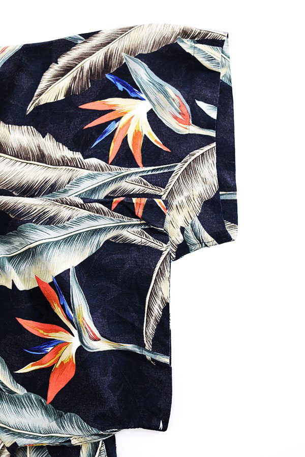 Used 00s Pierre cardin Botanical Aloha Shirt Size XL  
