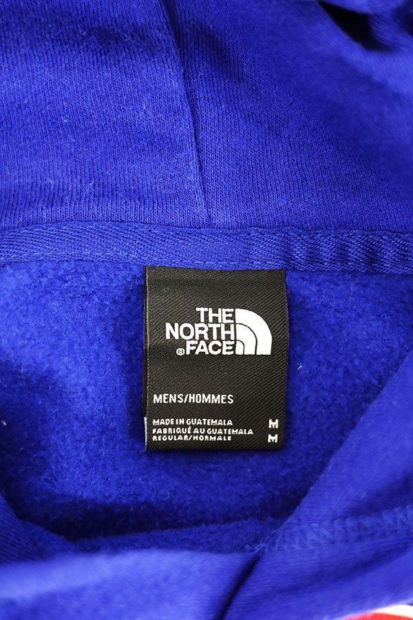 Used 00s The North Face Blue Big Graphic Sweat Parka Size M 