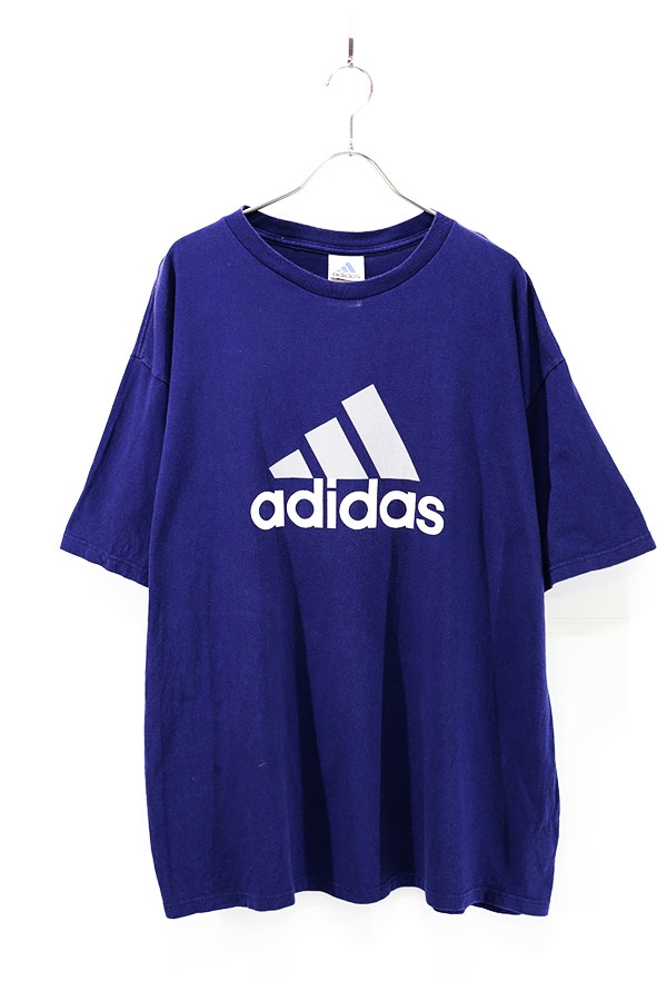 Used 90s adidas Big Logo Over Size T-Shirt Size XL 