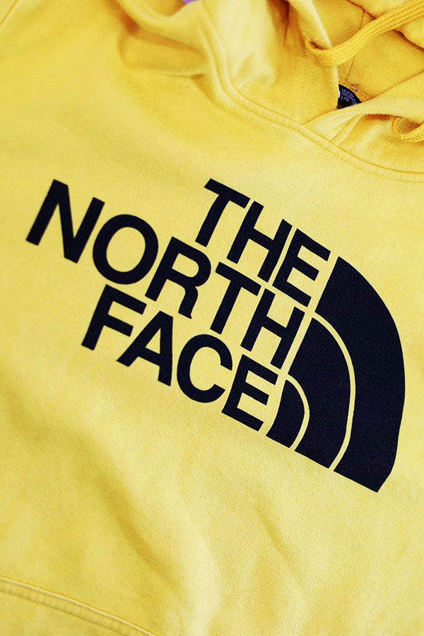 Used 00s The North Face Yellow Sweat Pareka Size L 