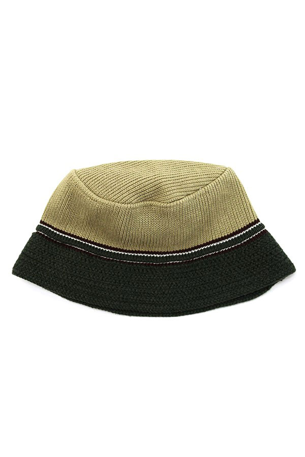 Used 90s-00s Unknown Olive Cotton Crusher Hat Size Free 