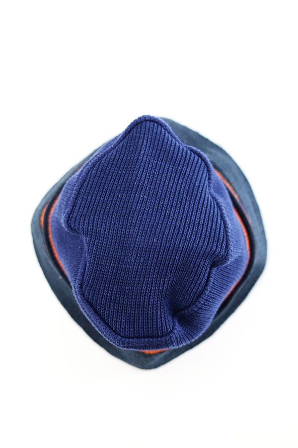 Used 90s-00s Unknown Navy Cotton Crusher Hat Size Free 