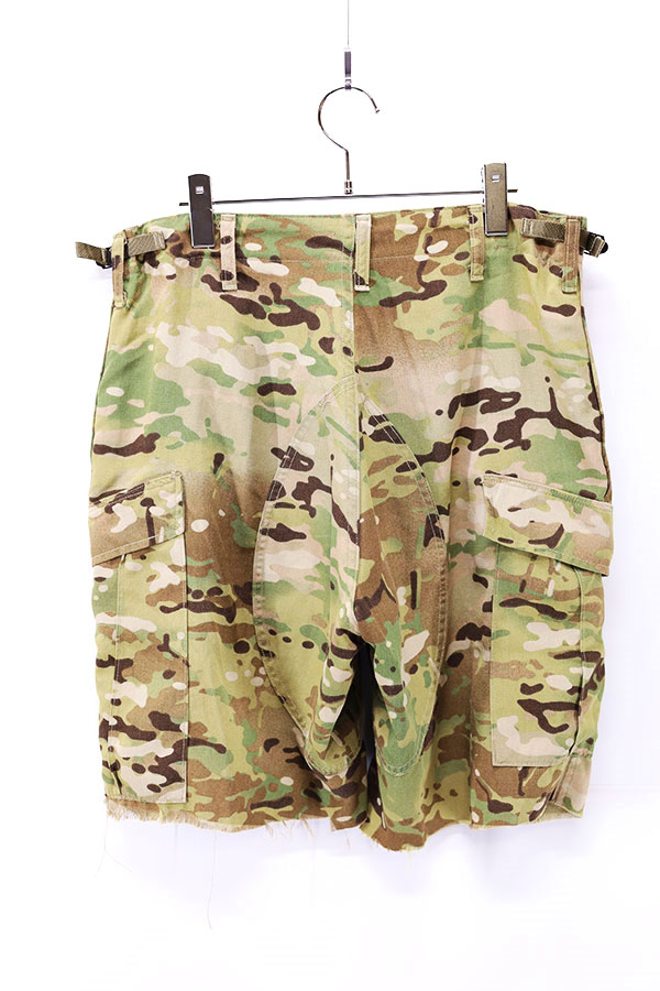 Used 00s US Military Air Crew Combat Cut Off Short Pants Size W31-34 L9 