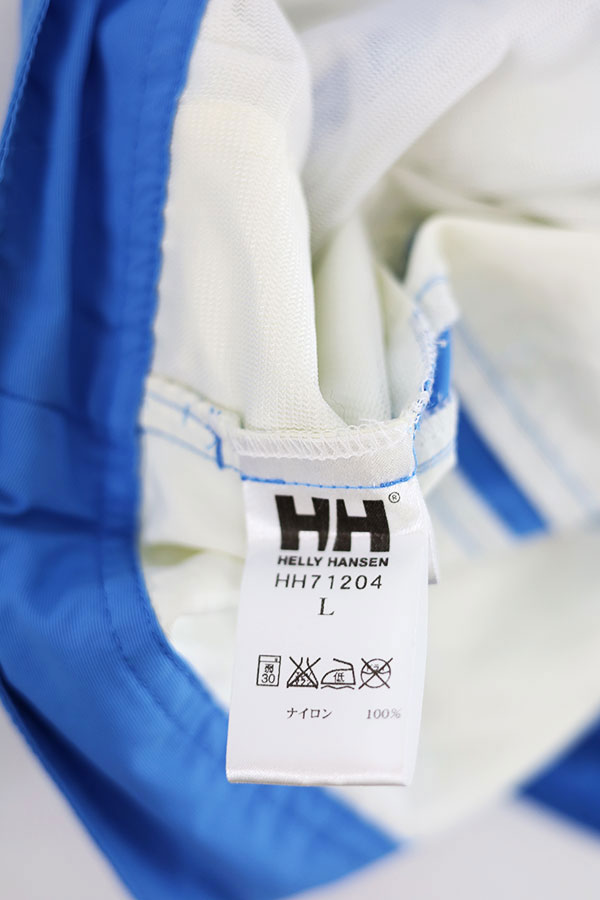 Used 00s Helly Hansen Border Stripes Lace Up Nylon Short Pants Size L 
