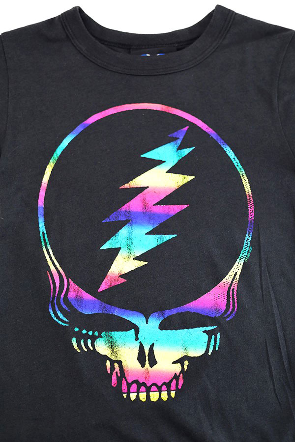 Used 00s JUNK FOOD Grateful Dead Skull Graphic T-Shirt Size S 