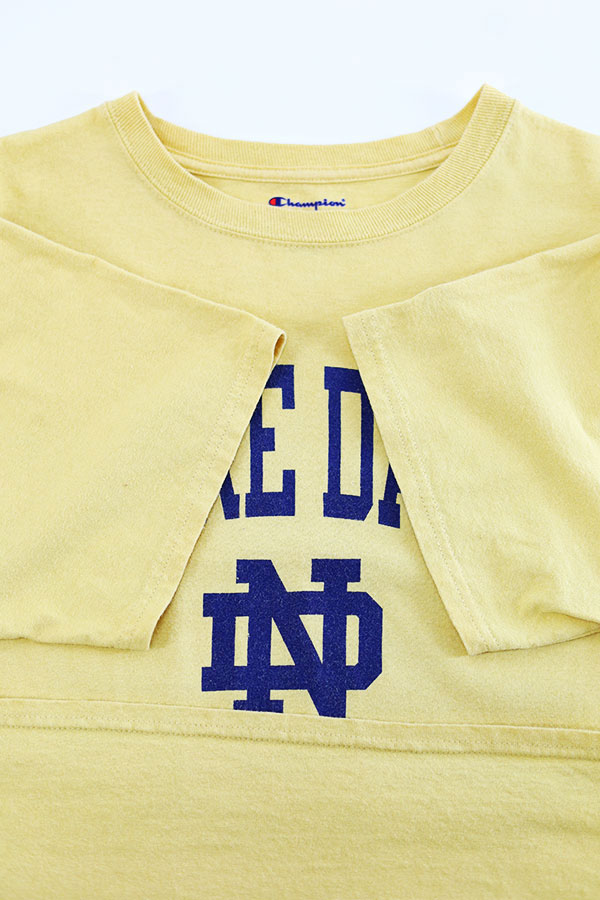 Used 00s Champion NOTRE DAME Graphic T-Shirt Size M 