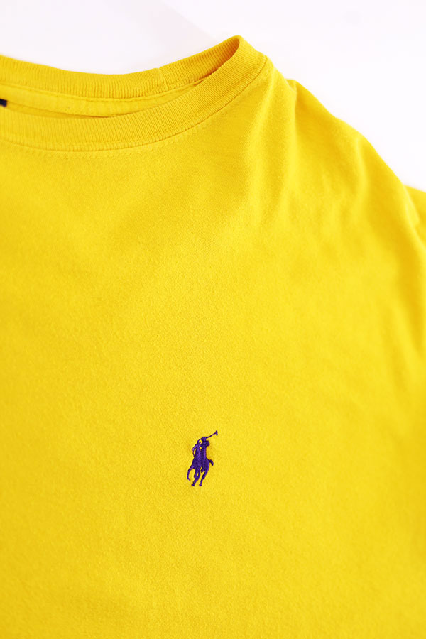 Used 90s POLO by Ralph Lauren One Point Over T-Shirt Size 2XL 