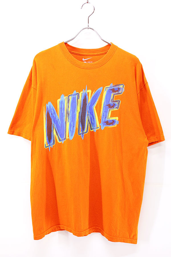 Used 00s Nike Street Art Graphic Design T-Shirt Size L 