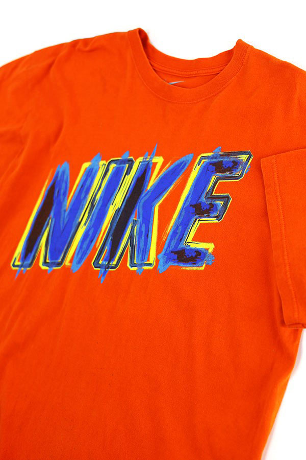 Used 00s Nike Street Art Graphic Design T-Shirt Size L 