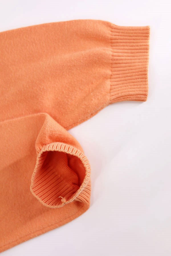 Used 00s Lacoste Pale Tone Salmon Pink Light Cotton Knit Size XL  
